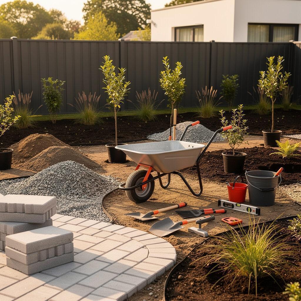 Garten- und Landschaftsbau – Planung, Materialien und Ablauf der Arbeiten – str Galabau