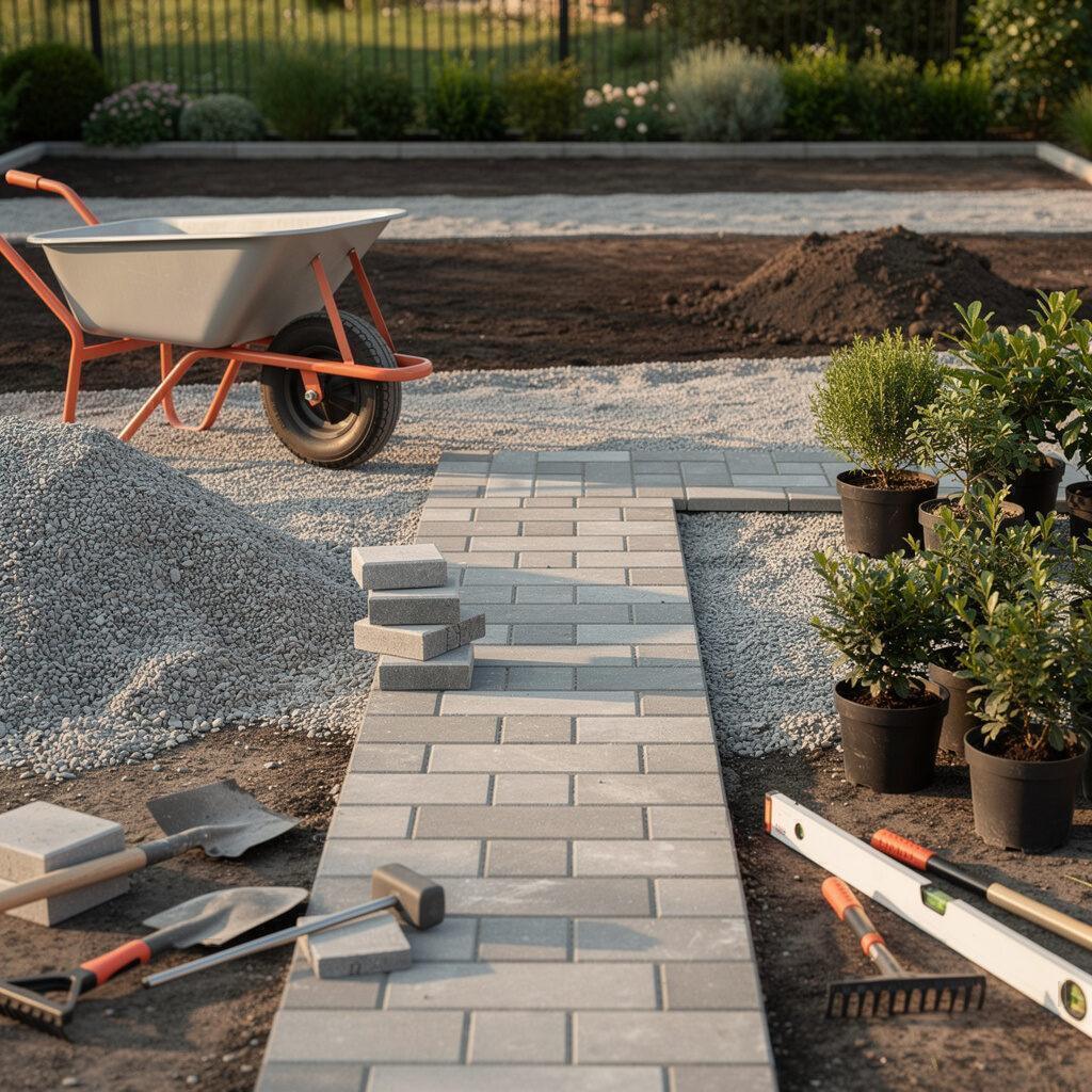 Garten- und Landschaftsbau – Planung, Materialien und Ablauf der Arbeiten – str Galabau